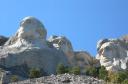 The veins of granit of Washington's face