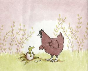 La poule et le Crocodile